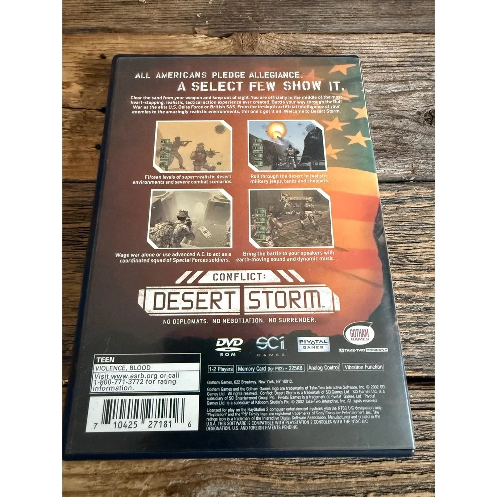 Sony conflict desert